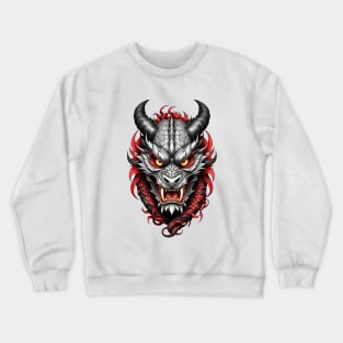 Red and Black Dragon Crewneck Sweatshirt
